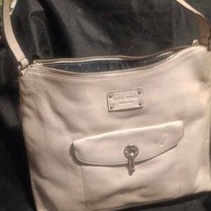 Kate Spade White Leather Shoulder Bag